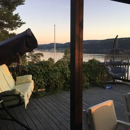 With Incredible Sun Conditions, Sea View, Boat Inc Holmsbu Дом отдыха Аскер
